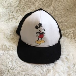 Disney Mickey Mouse Trucker Hat Mens Womens black